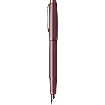 Ручка перьевая Parker IM Monochrome F328, Burgundy PVD (Перо M)