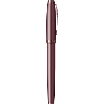 Ручка перьевая Parker IM Monochrome F328, Burgundy PVD (Перо M)